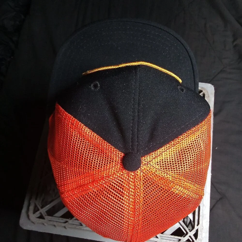 Deadstock Vintage AJD Randall Knife Society Patch Snap Trucker Hat Cap